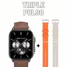 Reloj inteligente sumergible G-TIDE S5 PRO con 3 correas